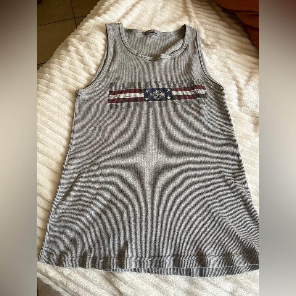 Harley Davidson Biker Tank Too